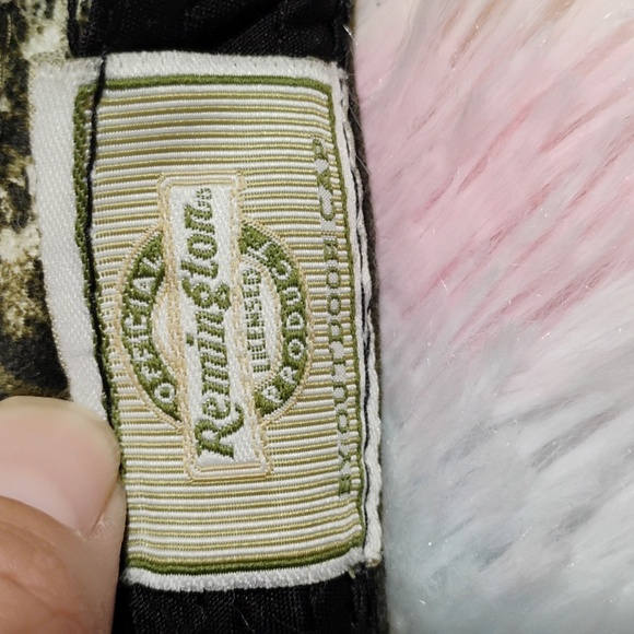 RARE! Vintage Remington Camouflage Visor Velcro Back UNISEX - Picture 8 of 11